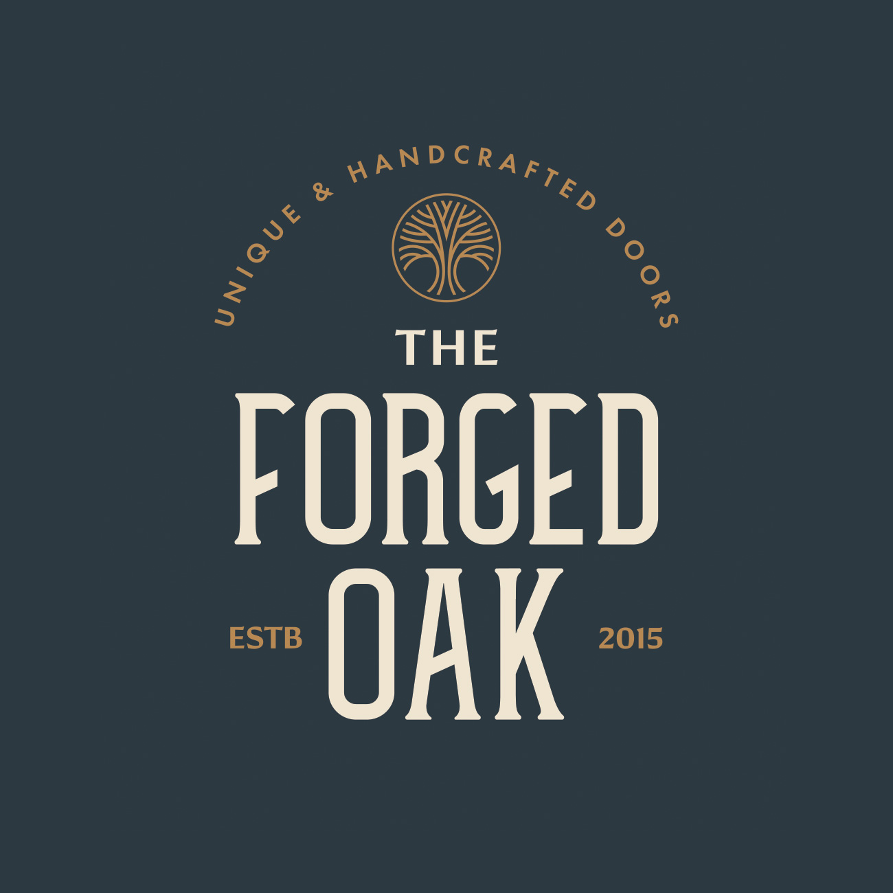 The Forged Oak - Nathan Currin Web Design