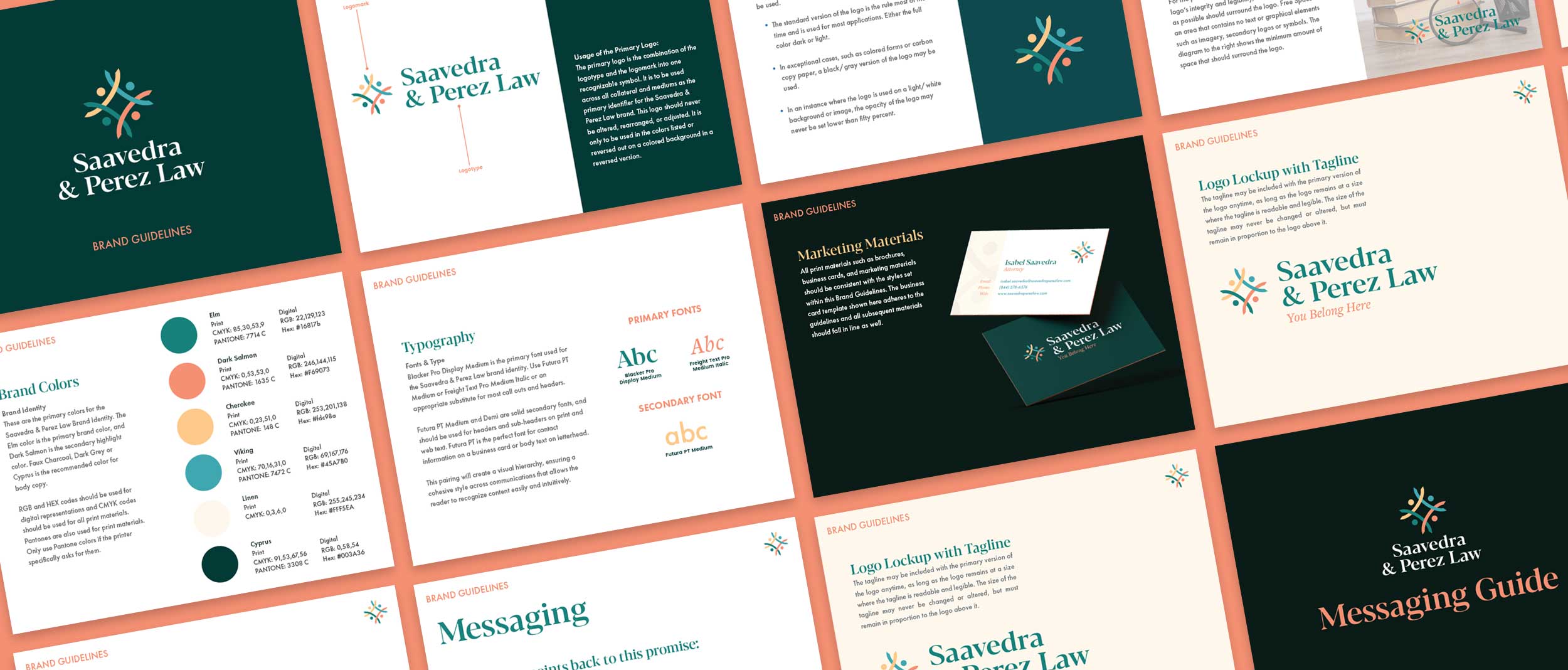 Saavedra & Perez Brand Guidelines